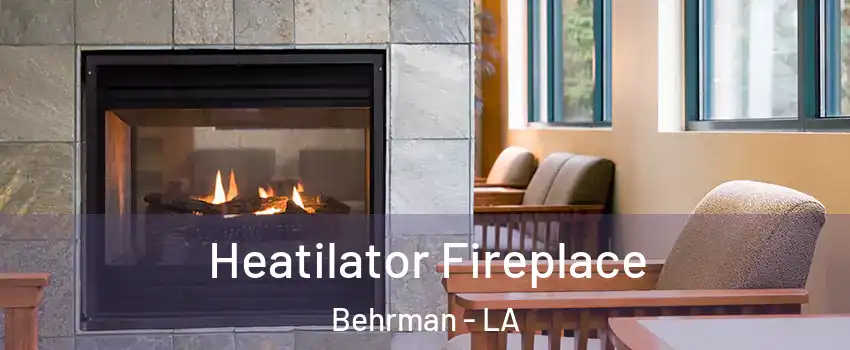 Heatilator Fireplace Behrman - LA