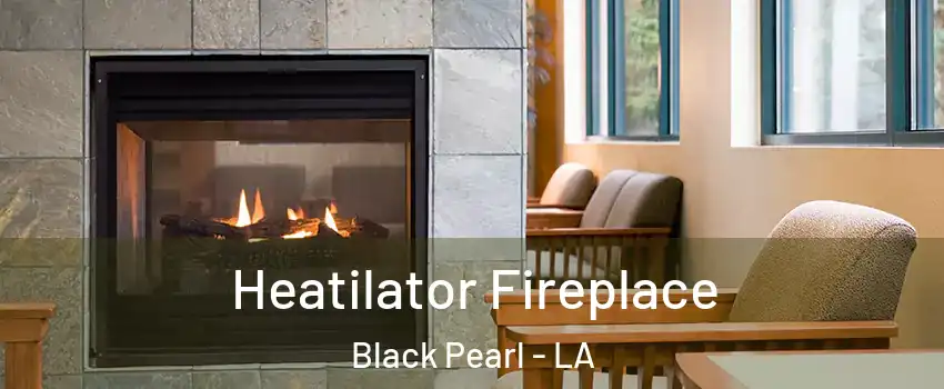 Heatilator Fireplace Black Pearl - LA