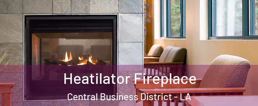 Heatilator Fireplace Central Business District - LA