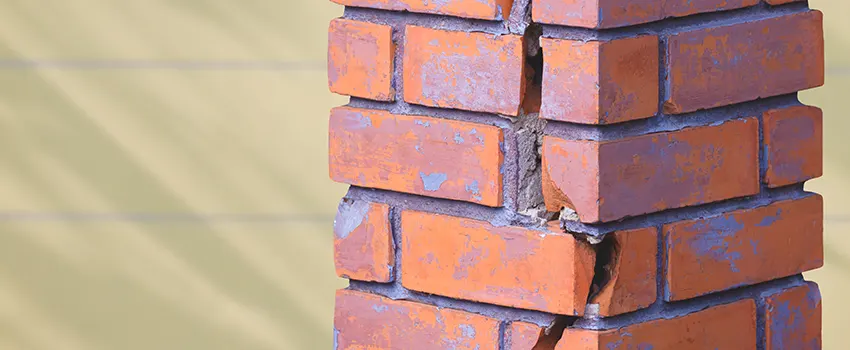 Broken Chimney Bricks Repair Services in West End, LA