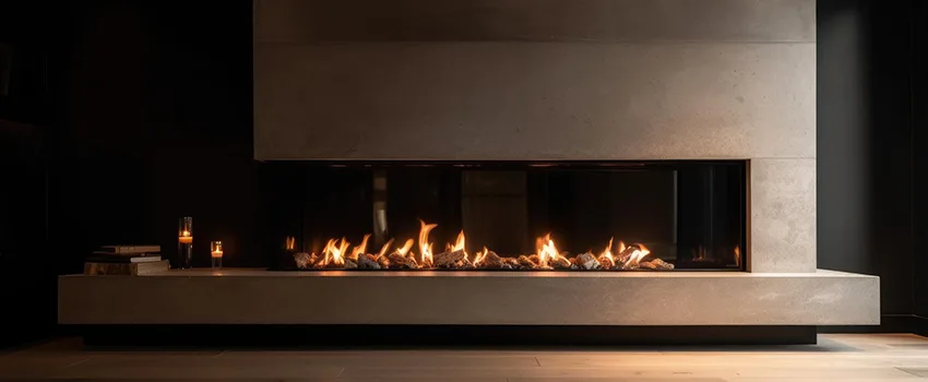 Gas Fireplace Ember Bed Design Services in Uptown, Louisiana