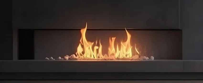 B-Vent Gas Fireplace Installation in Uptown, LA