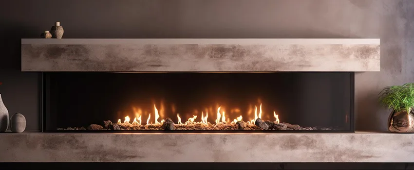 Gas Refractory Fireplace Logs in Uptown, LA