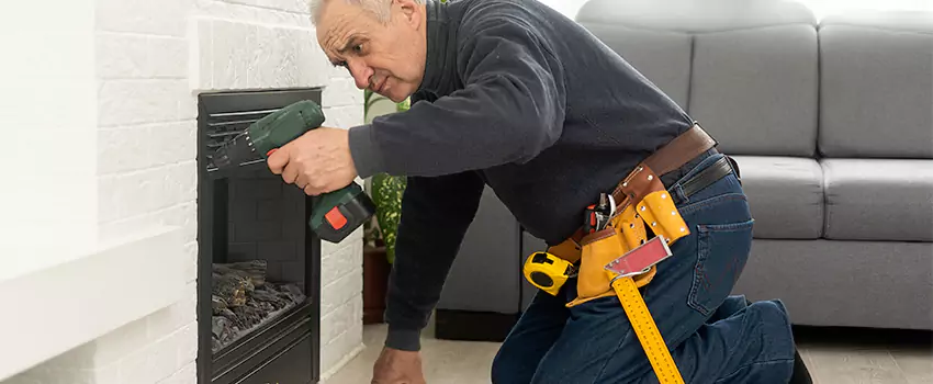 New Indoor Fireplace Installation in Uptown, Louisiana