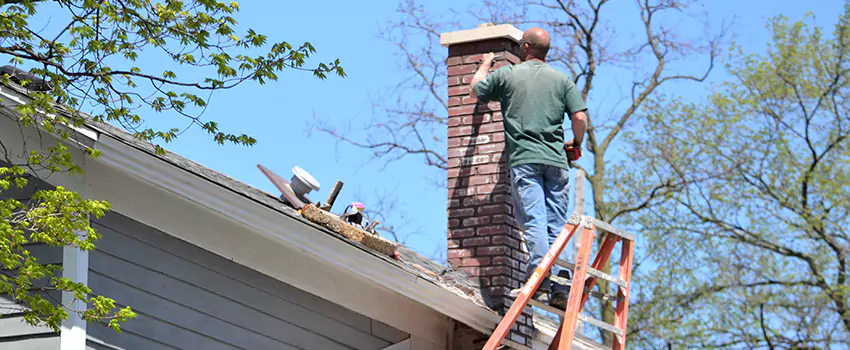 Vinyl and PVC Chimney Flashing Installation in Uptown, LA