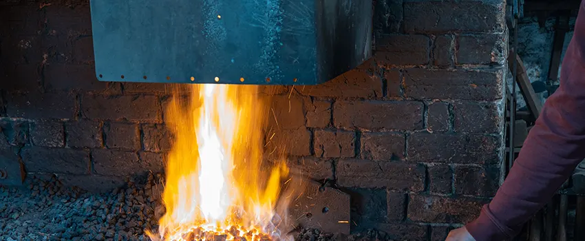 Fireplace Throat Plates Repair and installation Services in Uptown, LA