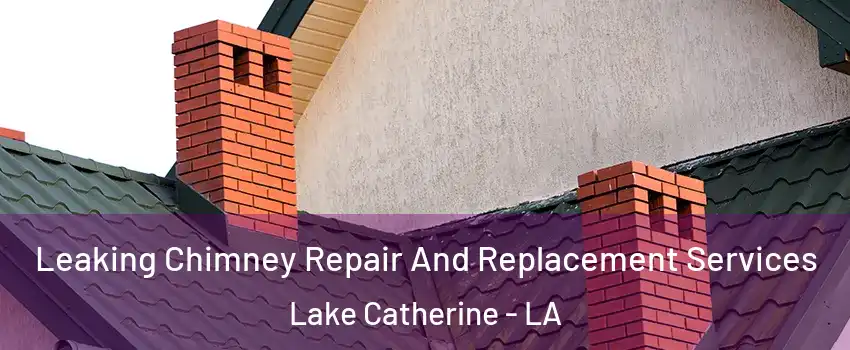 Leaking Chimney Repair And Replacement Services Lake Catherine - LA