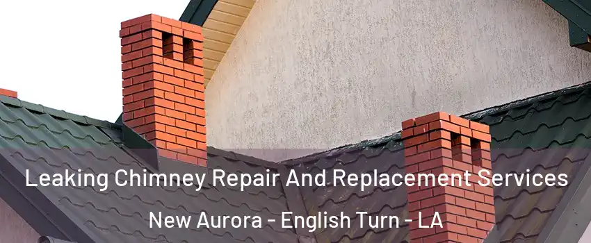 Leaking Chimney Repair And Replacement Services New Aurora - English Turn - LA