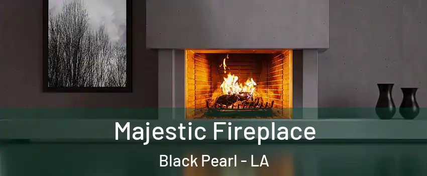 Majestic Fireplace Black Pearl - LA