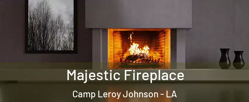 Majestic Fireplace Camp Leroy Johnson - LA