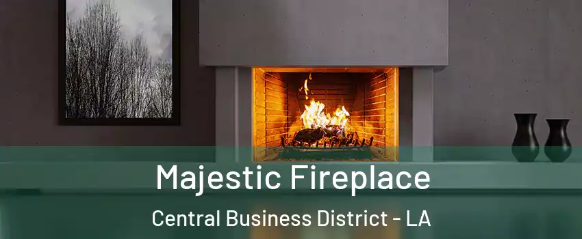 Majestic Fireplace Central Business District - LA