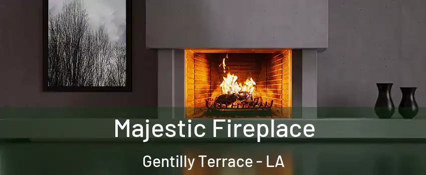 Majestic Fireplace Gentilly Terrace - LA