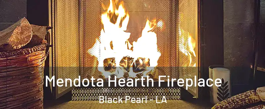 Mendota Hearth Fireplace Black Pearl - LA