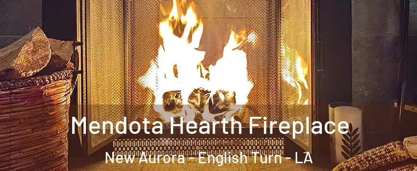 Mendota Hearth Fireplace New Aurora - English Turn - LA