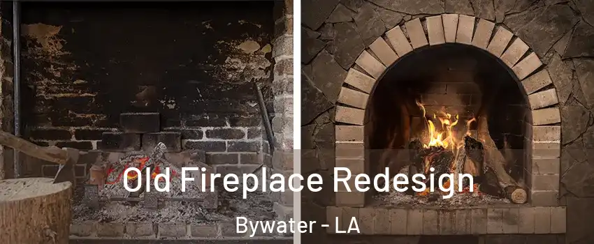 Old Fireplace Redesign Bywater - LA