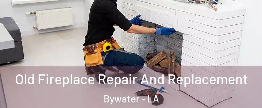 Old Fireplace Repair And Replacement Bywater - LA