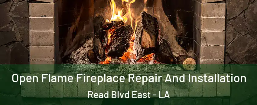 Open Flame Fireplace Repair And Installation Read Blvd East - LA