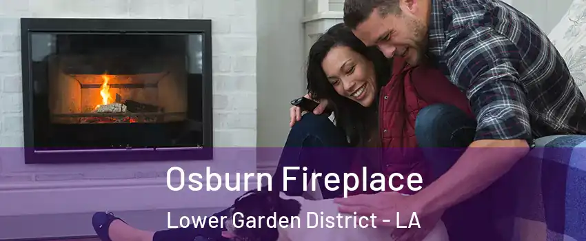 Osburn Fireplace Lower Garden District - LA