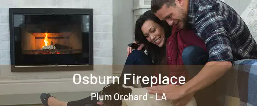 Osburn Fireplace Plum Orchard - LA