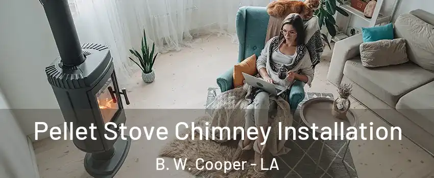 Pellet Stove Chimney Installation B. W. Cooper - LA