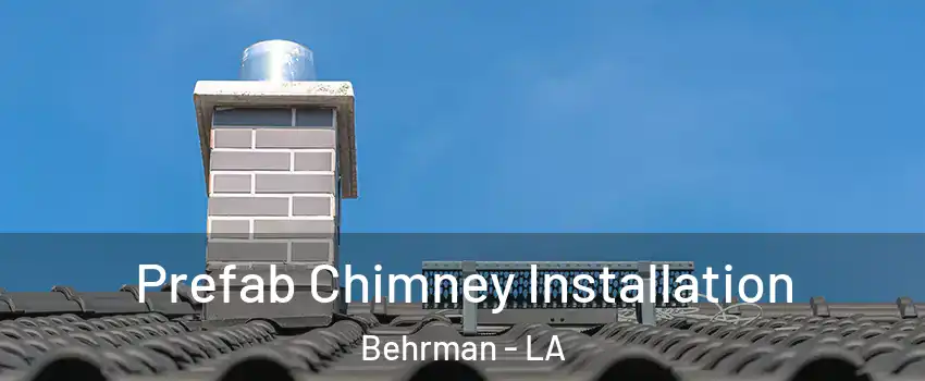 Prefab Chimney Installation Behrman - LA