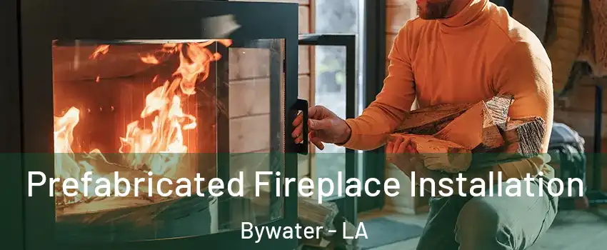 Prefabricated Fireplace Installation Bywater - LA