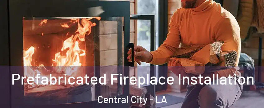 Prefabricated Fireplace Installation Central City - LA