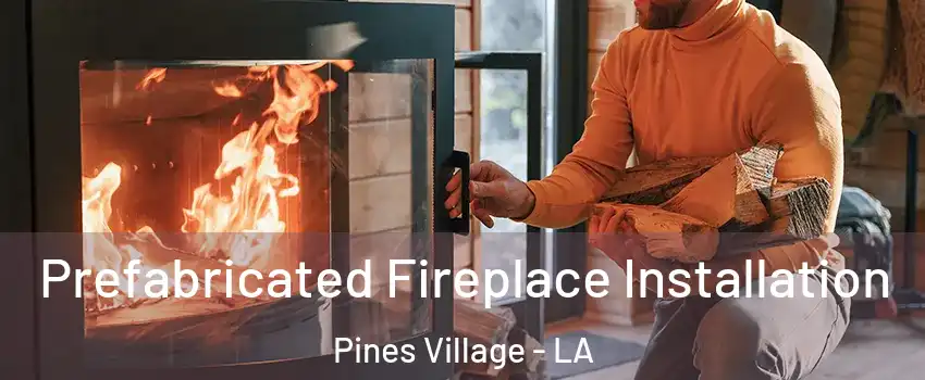 Prefabricated Fireplace Installation Pines Village - LA