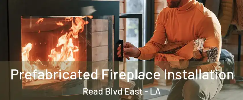 Prefabricated Fireplace Installation Read Blvd East - LA