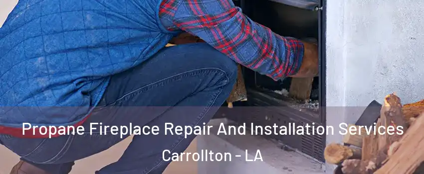 Propane Fireplace Repair And Installation Services Carrollton - LA