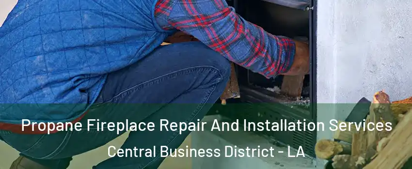 Propane Fireplace Repair And Installation Services Central Business District - LA