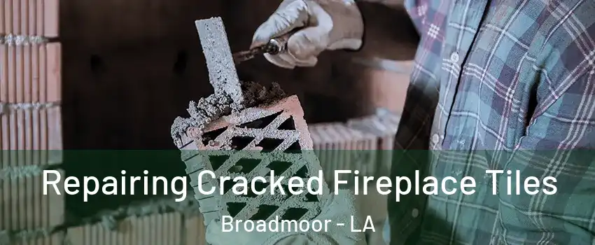 Repairing Cracked Fireplace Tiles Broadmoor - LA