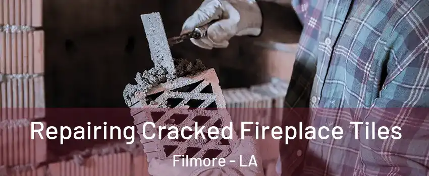 Repairing Cracked Fireplace Tiles Filmore - LA