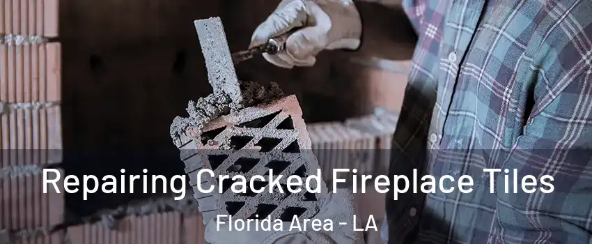 Repairing Cracked Fireplace Tiles Florida Area - LA