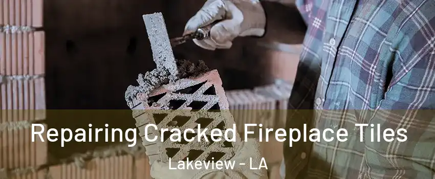 Repairing Cracked Fireplace Tiles Lakeview - LA