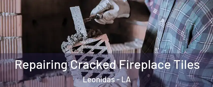 Repairing Cracked Fireplace Tiles Leonidas - LA