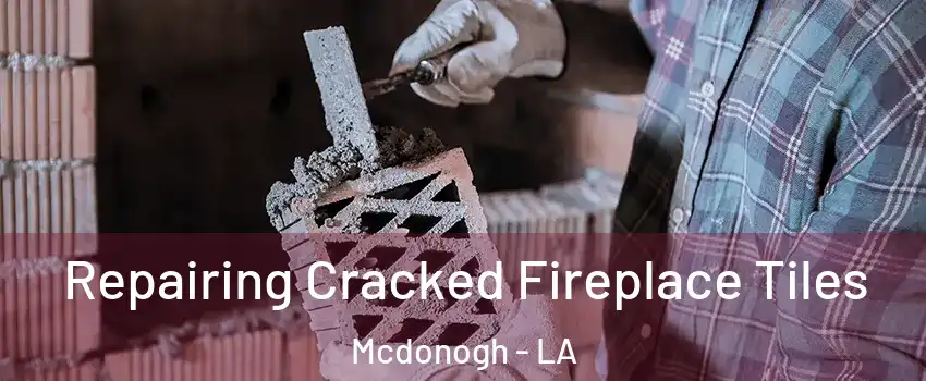 Repairing Cracked Fireplace Tiles Mcdonogh - LA