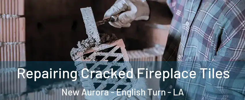 Repairing Cracked Fireplace Tiles New Aurora - English Turn - LA