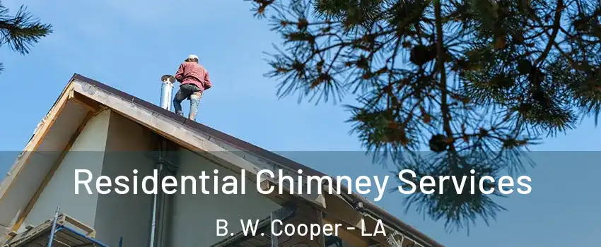 Residential Chimney Services B. W. Cooper - LA