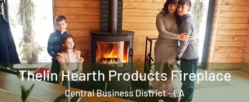 Thelin Hearth Products Fireplace Central Business District - LA