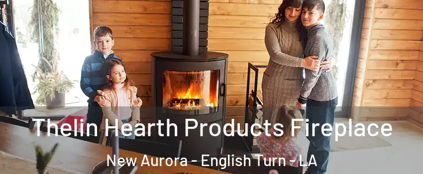 Thelin Hearth Products Fireplace New Aurora - English Turn - LA