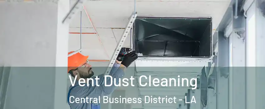 Vent Dust Cleaning Central Business District - LA