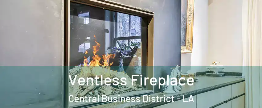 Ventless Fireplace Central Business District - LA