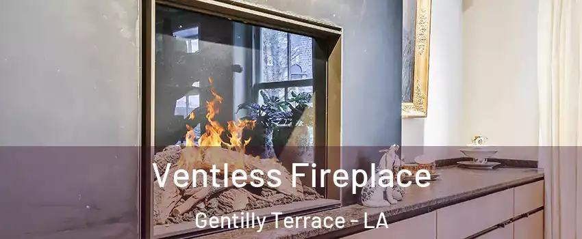 Ventless Fireplace Gentilly Terrace - LA