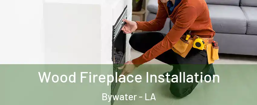 Wood Fireplace Installation Bywater - LA